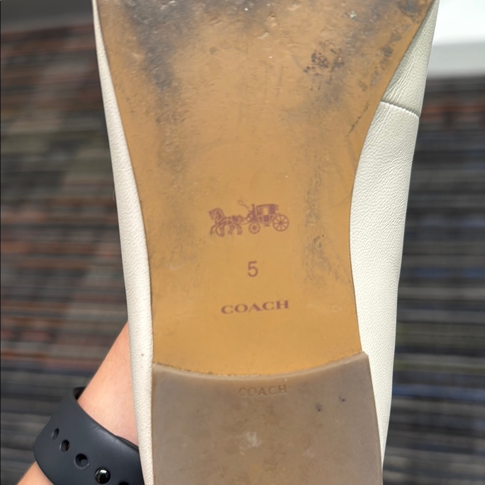 Coach Sienna Slide Loafers - chalk size 5 - Picture 10 of 10